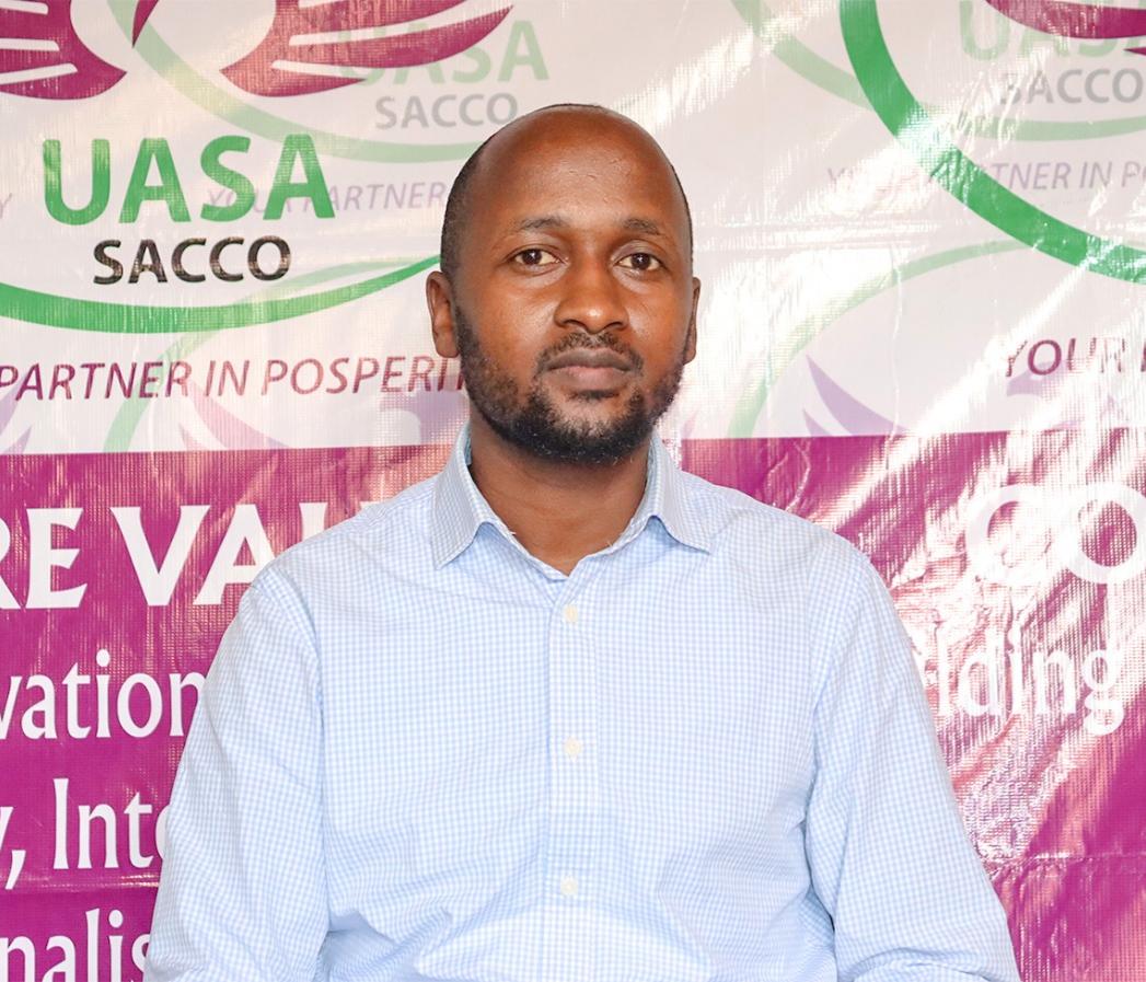 Mr. Carson Mogoroh, UASA Sacco Admin